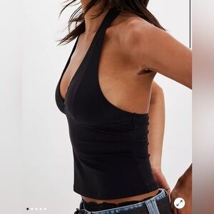 Free people intimately still here black cami